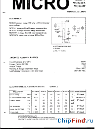 Datasheet MOB31 manufacturer Micro Electronics