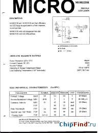 Datasheet MOB32CR manufacturer Micro Electronics