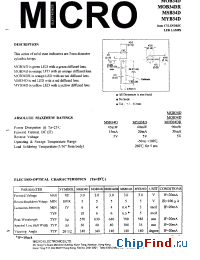Datasheet MOB34D manufacturer Micro Electronics