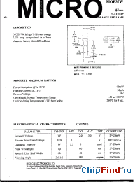 Datasheet MOB37W manufacturer Micro Electronics