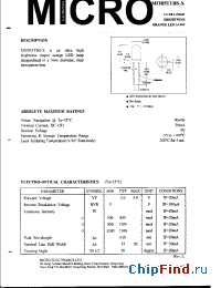 Datasheet MOB51TBS-X manufacturer Micro Electronics