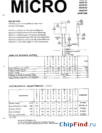 Datasheet MOB73D manufacturer Micro Electronics