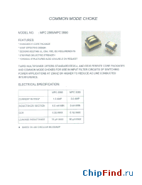 Datasheet MPC2565 manufacturer Micro Electronics