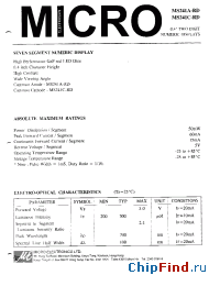 Datasheet MS241A-RD manufacturer Micro Electronics