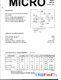 Datasheet MS51C manufacturer Micro Electronics