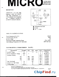 Datasheet MSB27TA-0 manufacturer Micro Electronics
