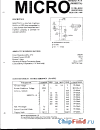 Datasheet MSB32DA-0 manufacturer Micro Electronics