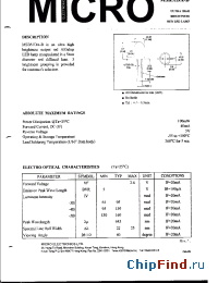 Datasheet MSB51DA-B manufacturer Micro Electronics