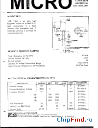 Datasheet MSB51TA-5B manufacturer Micro Electronics
