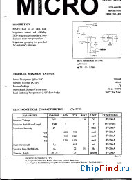 Datasheet MSB51TB-4B manufacturer Micro Electronics
