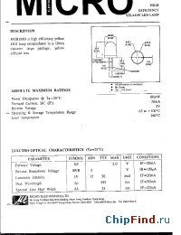 Datasheet MYB100D manufacturer Micro Electronics