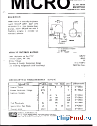 Datasheet MYB120DA manufacturer Micro Electronics