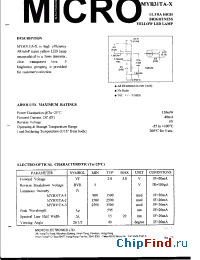 Datasheet MYB31TA-1 manufacturer Micro Electronics