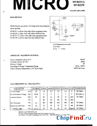 Datasheet MYB32 manufacturer Micro Electronics
