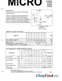 Datasheet MYB38D manufacturer Micro Electronics