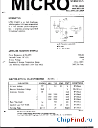 Datasheet MYB51CAS-1 manufacturer Micro Electronics