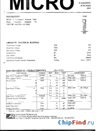 Datasheet MYB51DA-2 manufacturer Micro Electronics