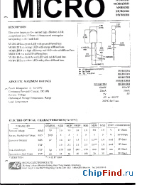 Datasheet MYB81DH manufacturer Micro Electronics