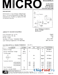 Datasheet MYZ2320TK-1 manufacturer Micro Electronics
