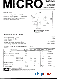 Datasheet MYZ51TA-1 manufacturer Micro Electronics