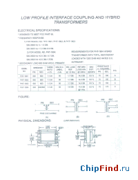 Datasheet PHT-1903 manufacturer Micro Electronics