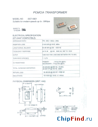 Datasheet SCT-0821 manufacturer Micro Electronics