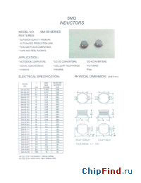 Datasheet SMI-60 manufacturer Micro Electronics