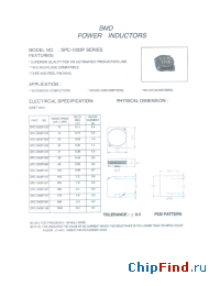 Datasheet SPC-1003P-101 manufacturer Micro Electronics
