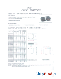 Datasheet SPC-1005P manufacturer Micro Electronics