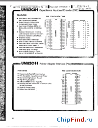 Datasheet UM82C01 manufacturer Micro Electronics