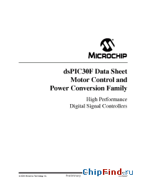 Datasheet dsPIC30F4011 manufacturer Microchip