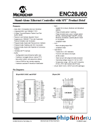 Datasheet ENC28J60 manufacturer Microchip