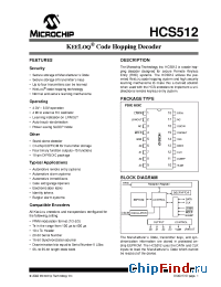 Datasheet HCS512T manufacturer Microchip