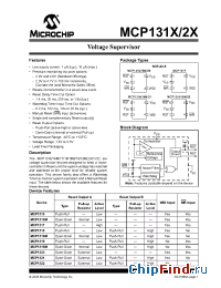 Datasheet MCP1316T-29LE/OT manufacturer Microchip