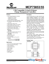 Datasheet MCP73853T manufacturer Microchip