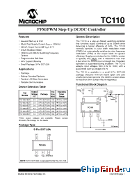 Datasheet TC110331ECTTR manufacturer Microchip