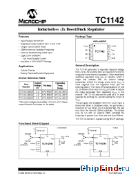 Datasheet TC1142-50EUA manufacturer Microchip