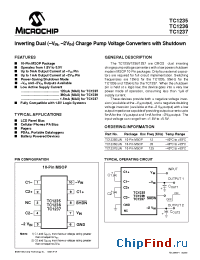 Datasheet TC1236EUNTR manufacturer Microchip