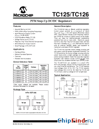 Datasheet TC125301ECT manufacturer Microchip