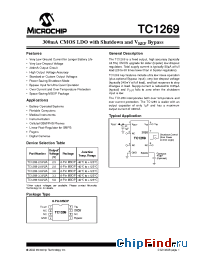 Datasheet TC1269 manufacturer Microchip