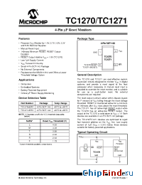 Datasheet TC1270LERC manufacturer Microchip