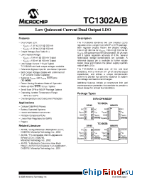 Datasheet TC1302BDTVMF manufacturer Microchip