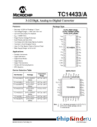 Datasheet TC14433COG manufacturer Microchip