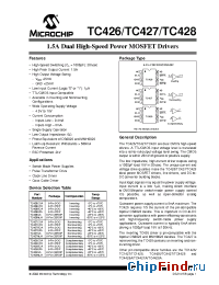 Datasheet TC426COA manufacturer Microchip