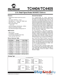 Datasheet TC4404CPA manufacturer Microchip