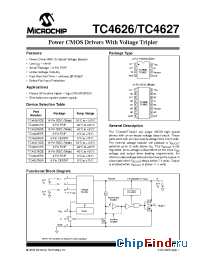 Datasheet TC4626CPA manufacturer Microchip