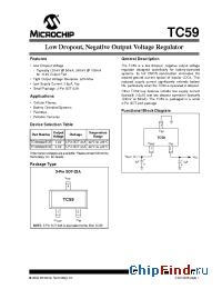 Datasheet TC595002ECBTR manufacturer Microchip