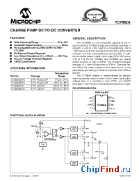 Datasheet TC7662ACPA manufacturer Microchip