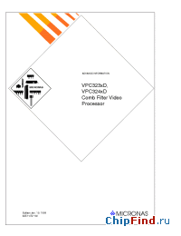 Datasheet VPC3200A manufacturer Micronas
