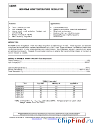 Datasheet 42095-018 manufacturer Micropac
